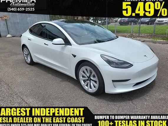 TESLA MODEL 3 2022 5YJ3E1EB7NF308967 image